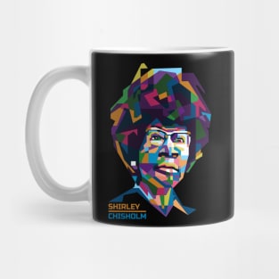 Abstract Pop Art Shirley Chisholm Mug